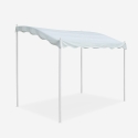 Pavillon 3x2 Meter Garten Stahl Café Hotel Pergola Sales