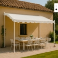 Pavillon 3x2 Meter Garten Stahl Café Hotel Pergola Aktion