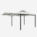 Gazebo 3,3x3,3 Meter Garten Bar Veranda Markt Pagode Antigua Sales