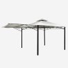 Gazebo 3,3x3,3 Meter Garten Bar Veranda Markt Pagode Antigua Sales