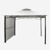 Gazebo 3,3x3,3 Meter Garten Bar Veranda Markt Pagode Antigua Katalog