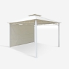 Gazebo 3,3x3,3 Meter Garten Bar Veranda Markt Pagode Antigua uv Sales