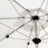 Gartenschirm 3m Sonnenschirm Garten Café Alu mittelmast Achteckig Eden Auswahl