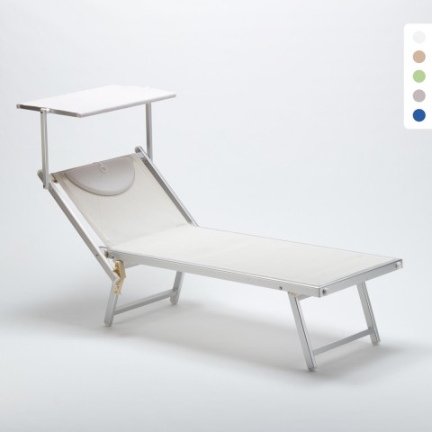 Professionelle Sonnenliege Aluminium Italia Aktion