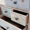 Shabby-Chic Kommode in Holz Multicolor Greg Rabatte
