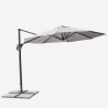 Ampelschirm 3m Pendelschirm Garten Café Alu Paradise Auswahl