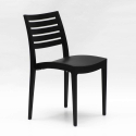24er Set Stühle Polypropylen für Restaurant Firenze Grand Soleil Maße