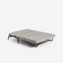2-Sitzer Sofa Bett modernes Design aus Stoff Wohnzimmer Bellamy Rabatte