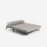 2-Sitzer Sofa Bett modernes Design aus Stoff Wohnzimmer Bellamy Sales