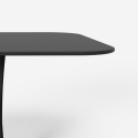 Goblet stil quadratischer Tisch mit abgerundeten Kanten Esszimmer Küche Bar Lillium 100 Kauf