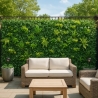 Künstliche Gartenpflanze Hecke 200x100cm ausziehbar Laurus Verkauf