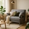 Deborah Twin 1,5-Sitzer Stoff Schlafsessel Schlafsofa klappbar 