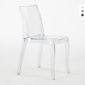 18er Set Cristal Light Grand Soleil transparente Stühle Bars und Restaurants Aktion