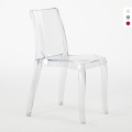 18er Set Cristal Light Grand Soleil transparente Stühle Bars und Restaurants Aktion