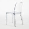 18er Set Cristal Light Grand Soleil transparente Stühle Bars und Restaurants 
