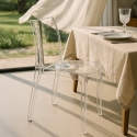 18er Set Cristal Light Grand Soleil transparente Stühle Bars und Restaurants Auswahl