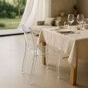 18er Set Cristal Light Grand Soleil transparente Stühle Bars und Restaurants Katalog