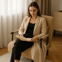Deborah klappbarer Schlafsessel aus Stoff Katalog