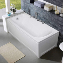 Eckbadewanne aus Acryl Fiberglas Design Ozone Aktion