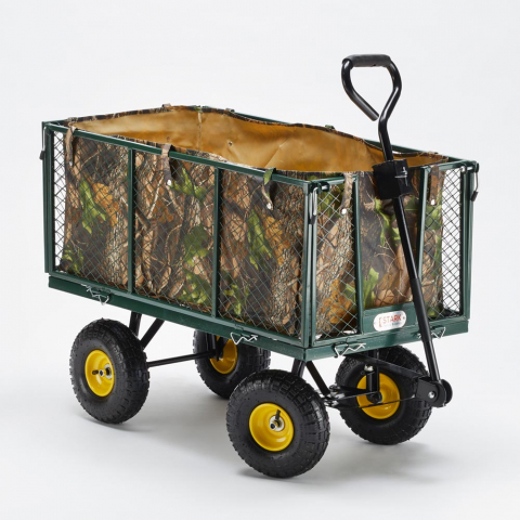Gartenwagen für Den Transport Von Holz und Gras 400kg Shire