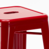 Tolix Hocker 76cm Stahl Metall Barhocker für Bar und Küche Steel Up 