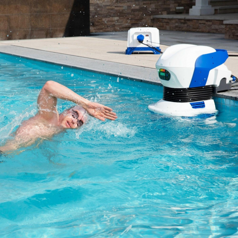 Bestway Swimfinity 58517 Gegenstromschwimmen und Fitness für Schwimmbad