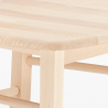 Klassische Rustikale Holzstühle für Esszimmerbar und Trattoria Paesana Wood 