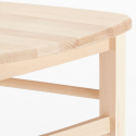 Klassische Rustikale Holzstühle für Esszimmerbar und Trattoria Paesana Wood 