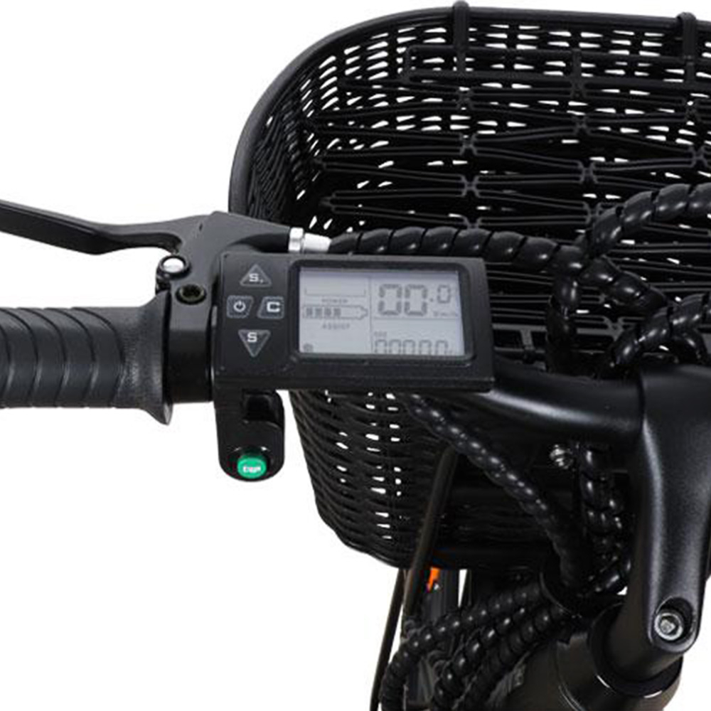 Xt1: Elektrofahrrad für Frauen mit 250 W Korb Xt1: Elektrofahrrad für Frauen mit 250 W Korb