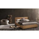 King Komplett Doppelbett mit Bettkasten Stoff Holz Bettrost 160x190 cm Basel Eigenschaften