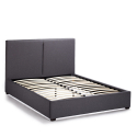 Queen-size Bett Stoff Mit Lattenrost 120x190 Montreux Sales