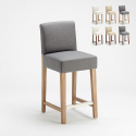 Holzbar und Küchenhocker aus 63cm Höhe Design Comfort L Rabatte