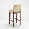 Barhocker Holzküche Design Hoch 74 cm Comfort XL 