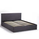 King Komplett Doppelbett mit Bettkasten Stoff Holz Bettrost 160x190 cm Basel Katalog
