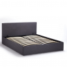 King Komplett Doppelbett mit Bettkasten Stoff Holz Bettrost 160x190 cm Basel Katalog