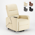 Elizabeth Design Kunstleder Relaxsessel mit Lifter 