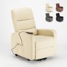 Elizabeth Design Kunstleder Relaxsessel mit Lifter 