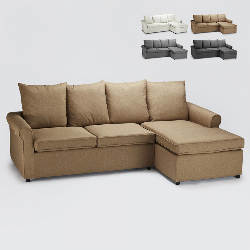 Schlafsofa Lapislazzuli Plus, 3-Sitzer-Ecksofa mit Abnehmbarem Bezug Maße Schlafsofa Lapislazzuli Plus, 3-Sitzer-Ecksofa mit Abnehmbarem Bezug Maße