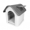 Hundehütte Outdoor für mittelgroße Hunde außen innen Bella Angebot
