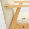 Sessel Holzstuhl Im Skandinavischen Vintage-Design mit Armlehnen Uteplass 