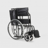 Violet Faltbarer Rollstuhl aus Stahl 15 kg für behinderte und ältere Menschen 