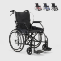 Dasy Faltbarer Rollstuhl leicht aus Aluminium für ältere und behinderte Menschen Angebot