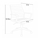 Chefsessel Bürostuhl Schreibtischstuhl Computerstuhl Schalensitz Linear Rabatte