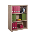 Niedriges Vertikales Bücherregal aus Holz 3 Zimmer Modernes Design Betty Angebot