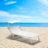20 Sonnenliegen aus Aluminium Professionell für Strand und Meer Grande Italia Xl Verkauf