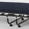 Klappbett mit Radmatratze und Lamellen 80x180 Ares 