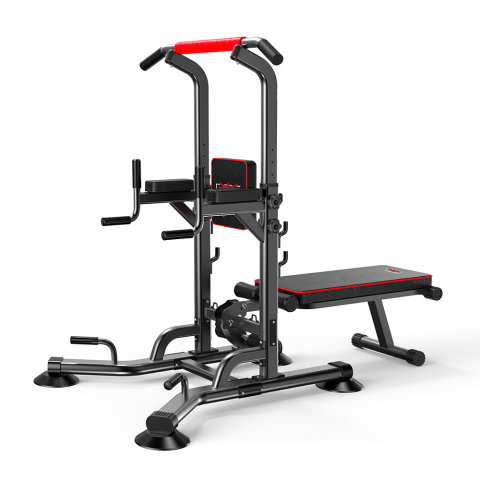 Yurei Power Tower Fitness Station Multifunktionsbank Home Gym Aktion