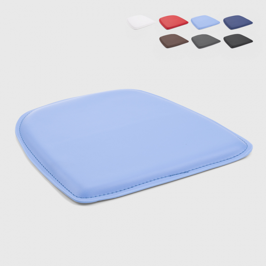 4 sitzkissen aus kunstleder für stuhl gepolstert für innen und außen 32x32 fix Lagerbestand 4 sitzkissen aus kunstleder für stuhl gepolstert für innen und außen 32x32 fix Lagerbestand