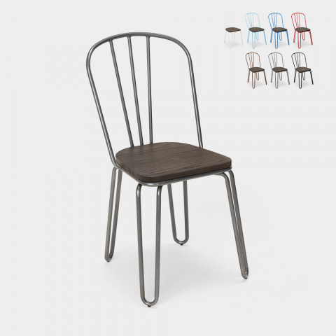 Tolix Stuhl Stühle für Bar- und Küche aus Stahl im Industriestil Ferrum Aktion