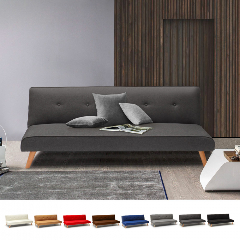 Sofa Couch Schlafcouch 2-Sitzer Stoff Wohnzimmer Modernes Design Larimar